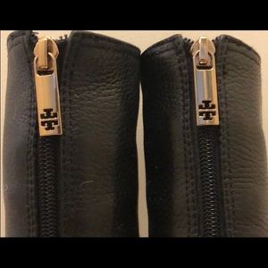 Tory Burch Jenna black tall boots